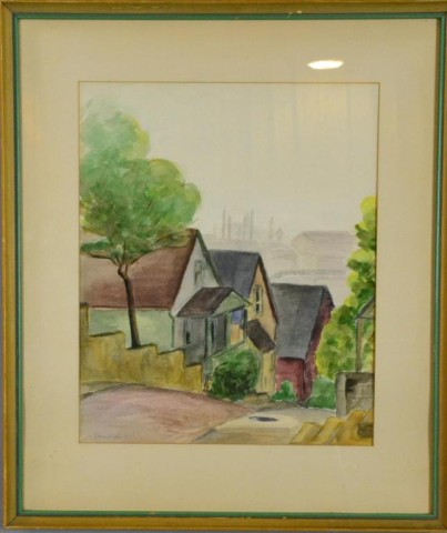 SIGNED JUDITH KEIN STENN 1966 WATERCOLORPossible 171dc8