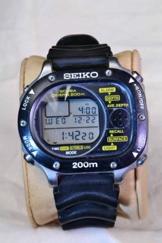 SEIKO SCUBA DIVING MEN'S WATCHDigital