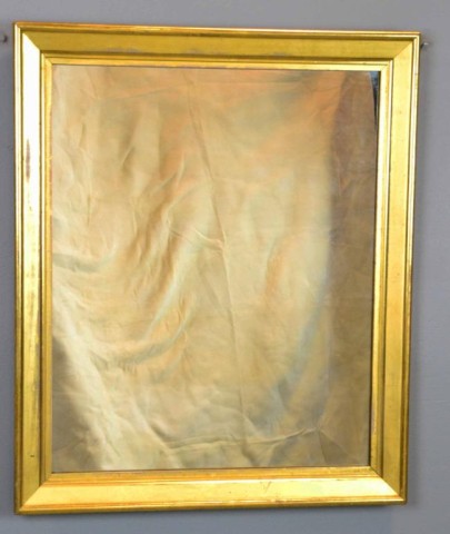 ANTIQUE GILTWOOD REGTANGULAR MIRRORA 171e29