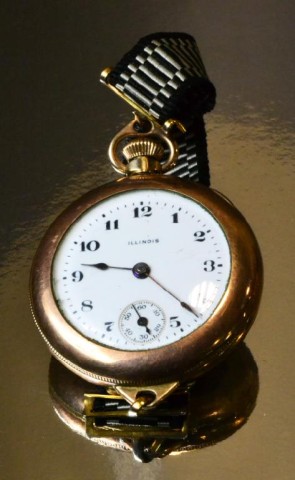 ILLINOIS GOLDPLATED POCKETWATCHGoldplated 171e3d