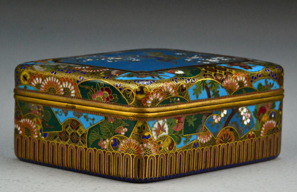 Japanese Cloisonn Gilt Bronze 171ea5