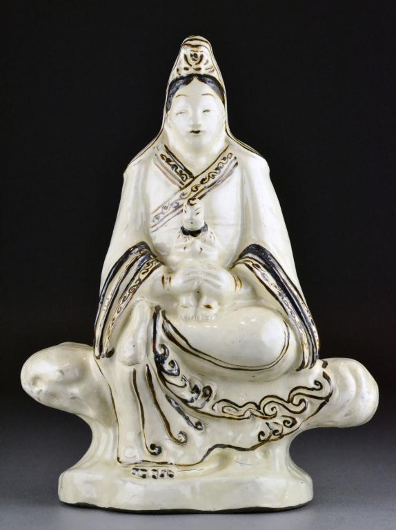 Chinese Ming Qing Porcelain Figure 171f0b