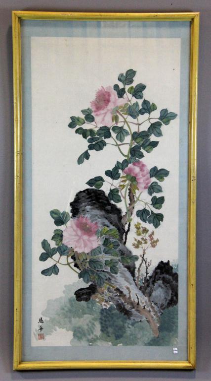 Chinese Framed Watercolor Painting 171fb8