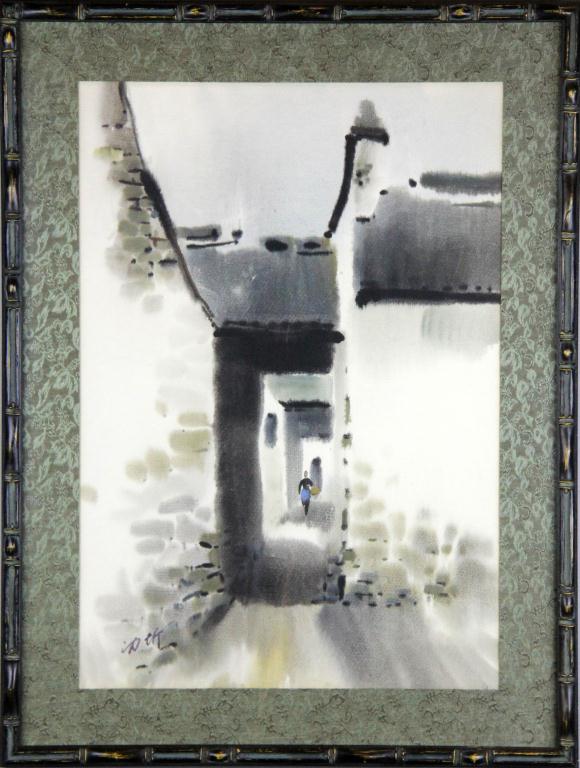 Chinese Modern Watercolor Painting 171fbd
