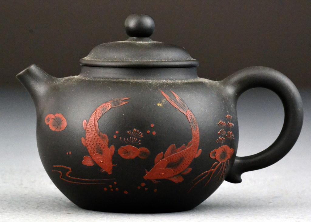 Chinese Qing Yixing Pottery Tea 172040