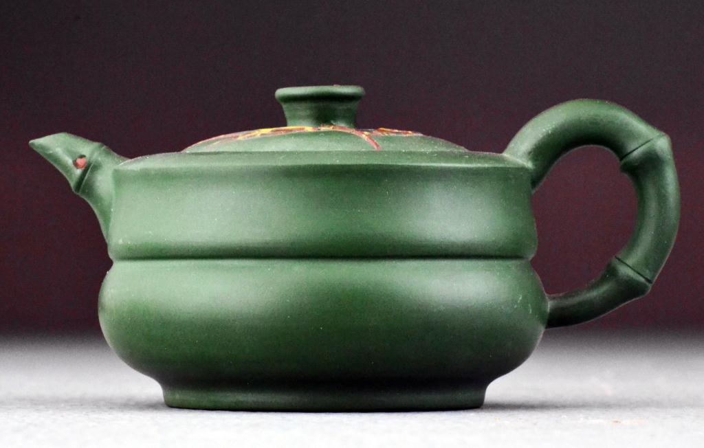 Chinese Yixing Pottery Tea PotWith slip