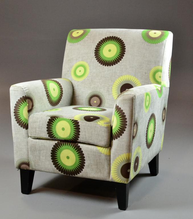 Velveteen 60s Retro Side ChairComfortable