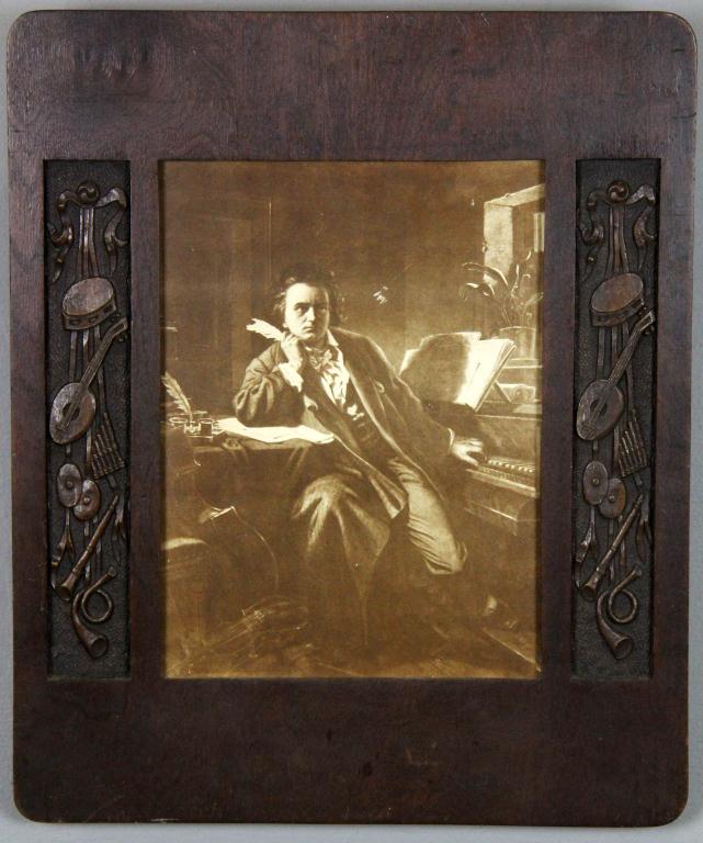 Carved Wood Picture FrameFinely 1720a6