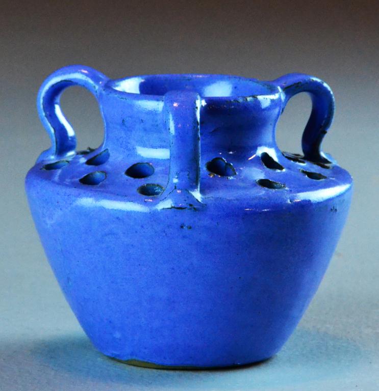 Bybee Pottery- Flower FrogCornflower