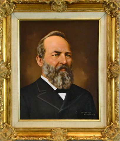 LAWRENCE WILLIAMS PAINTING OF PRES.