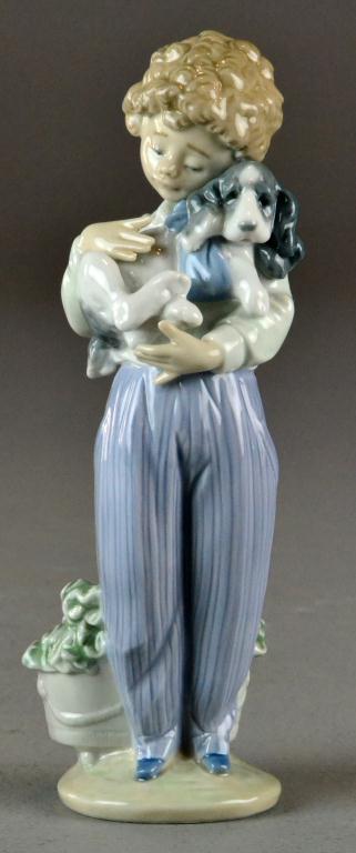 Lladro Figurine Sick DoggieYoung