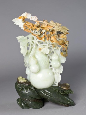 Chinese Jade Carving of Double 172187