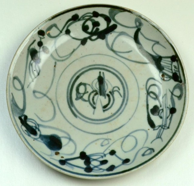 Chinese Ming Wan Li Porcelain PlateFinely 1721ab