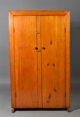 An American Pine Two Door CupboardWith 17220e