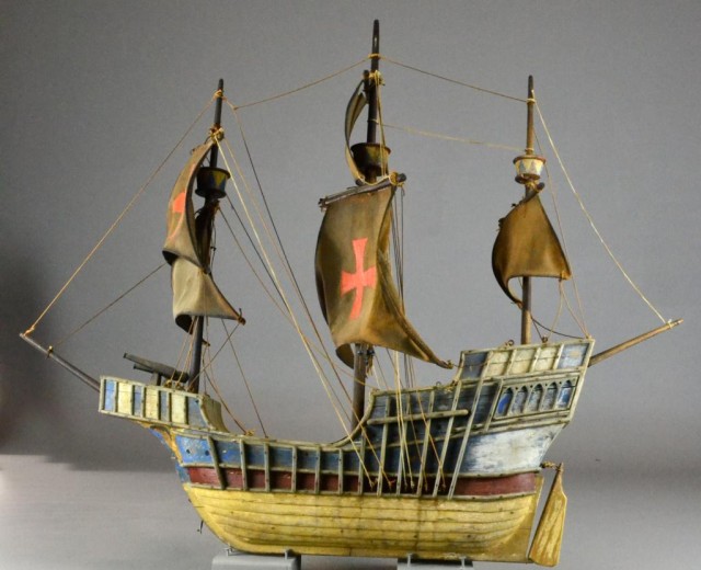 A Wood Iron And Cloth Model Of 172223
