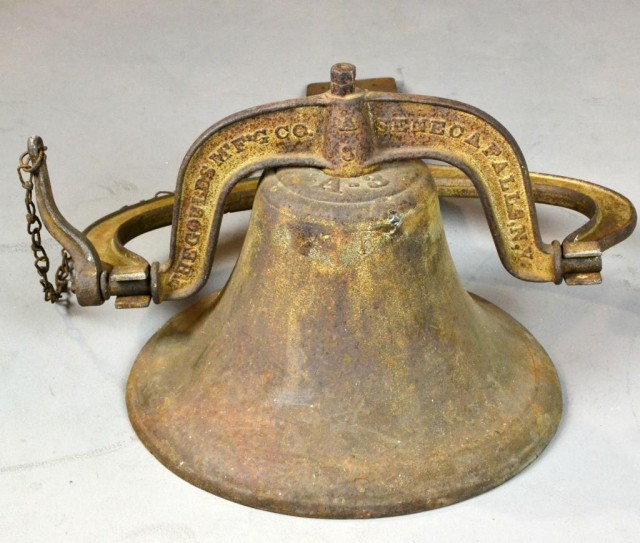 Antique American Cast Iron Bell 172224