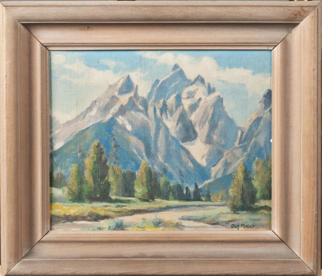 Olaf Moller Oil Painting on Canvas