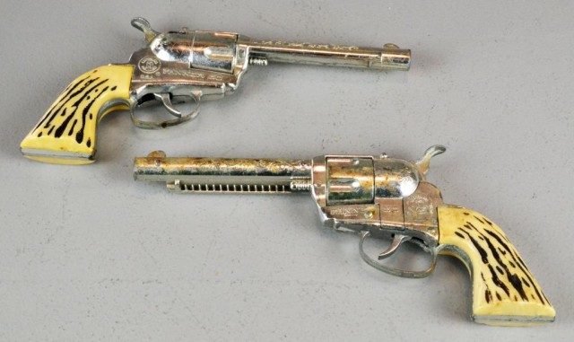 (2) Toy Cowboy Cap Guns by MattelMade