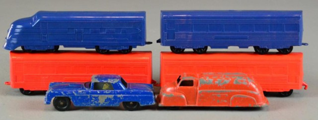  2 Metal Tootsie Car and Truck 1722d2