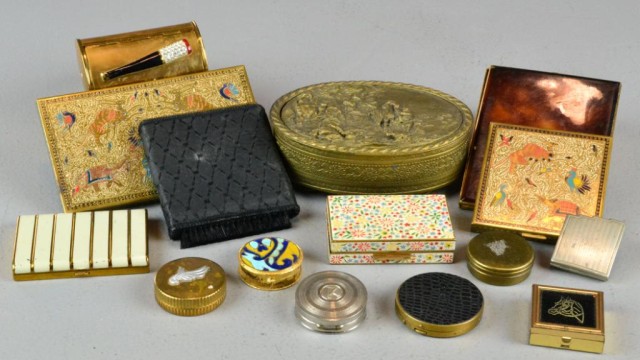 (15) Pcs. of Vintage Compacts & Cigarette