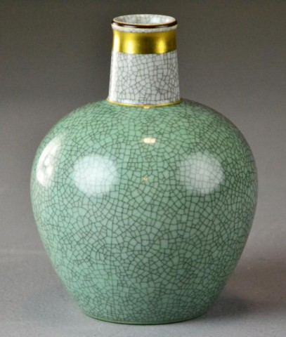 Royal Copenhagen Celadon Crackle VaseBalluster