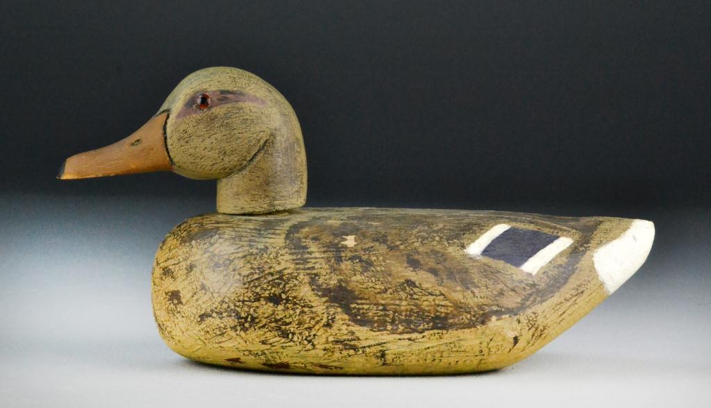 Milton Blodgett Mallard Hen DecoyPolychrome