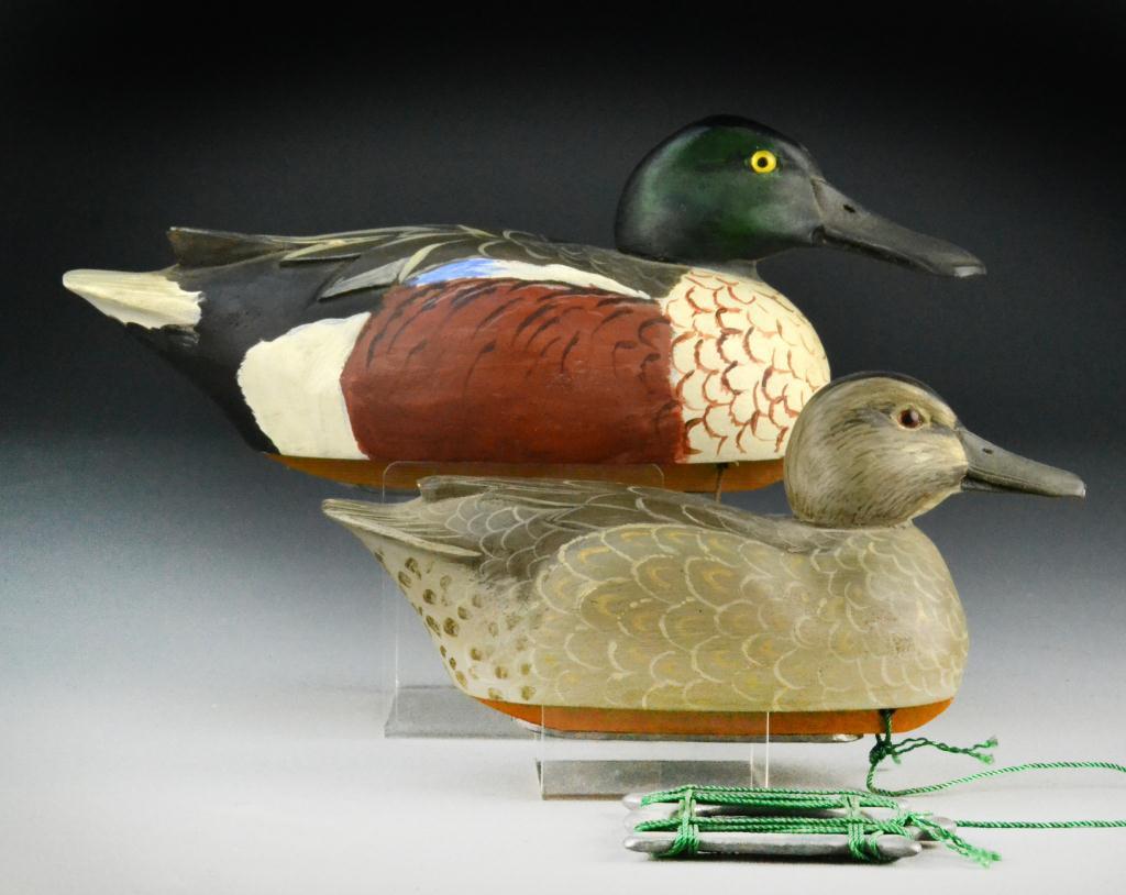 (2) Woodson Roddy Duck Decoys - SignedFinely