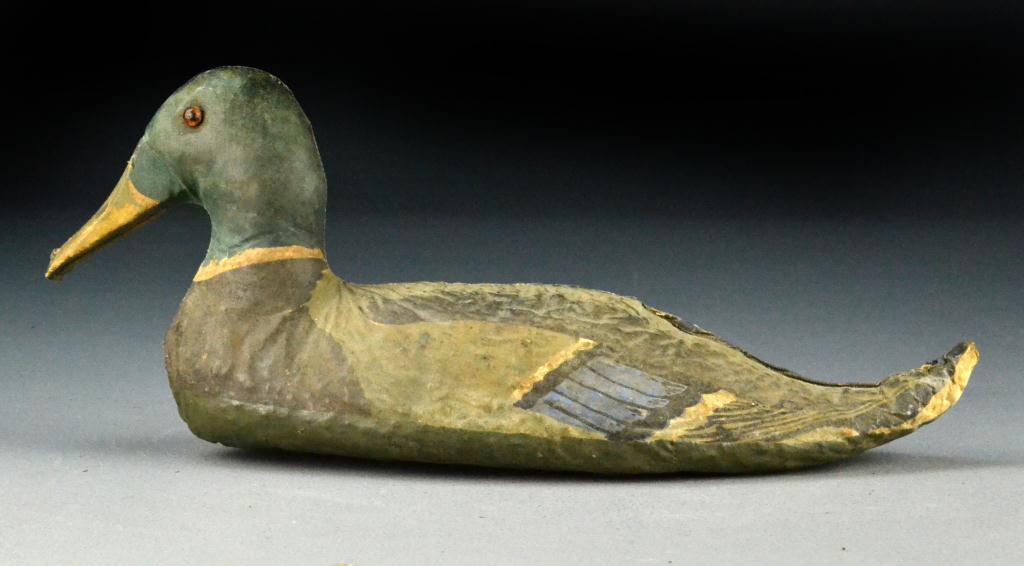 Canvas Mallard Duck Decoy Sewn 1723fe