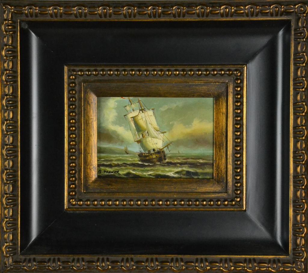 G Parker Oil Painting on Wood 172462