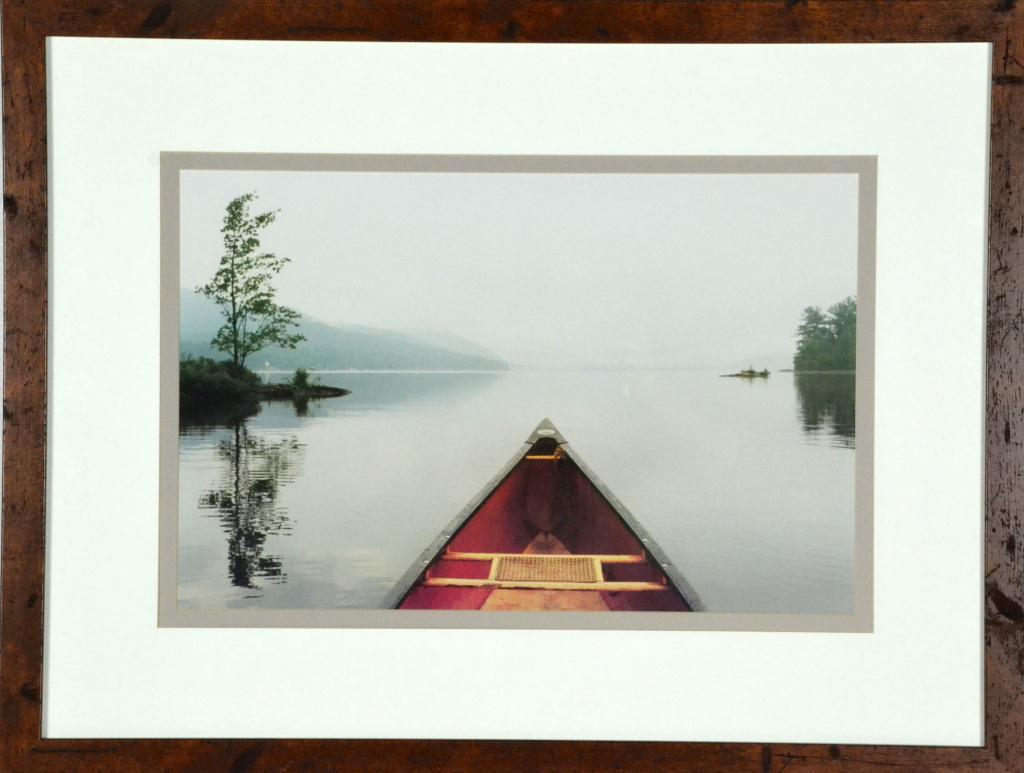 Lake PrintPhotograph of bow of canoe