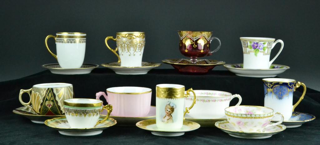  20 Pcs Matched Cups and SaucersTen 1724b3