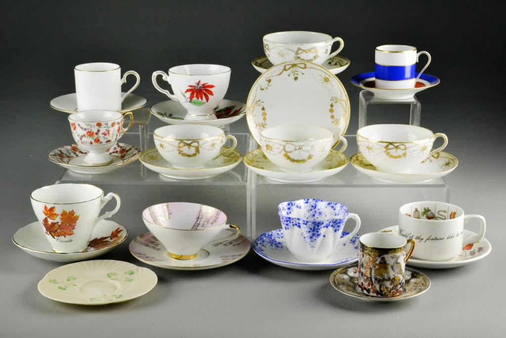 (28) Misc. Porcelain Teacups and