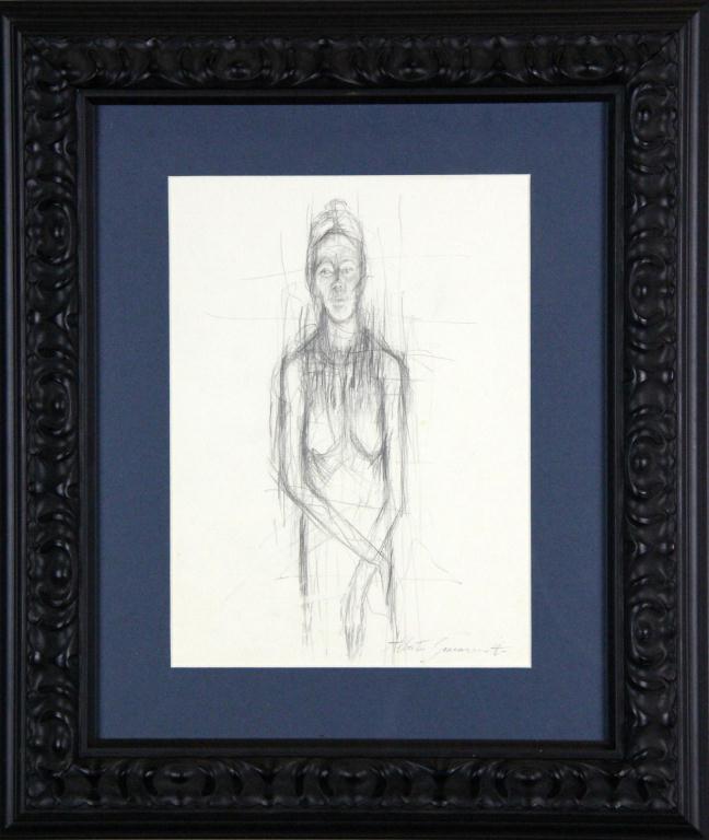 Manner Of Alberto Giacometti Pencil 172546