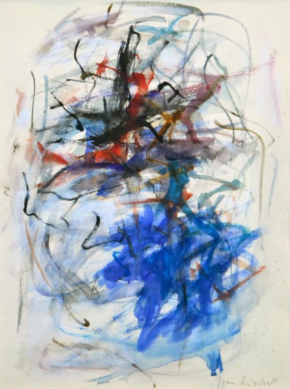 Joan Mitchell Abstract Watercolor