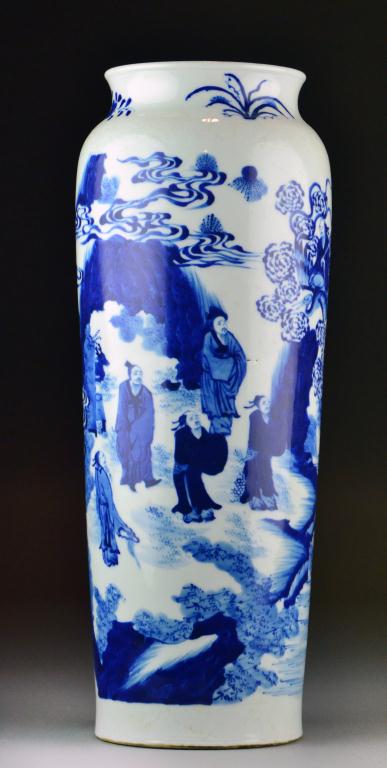 Chinese Kangxi Blue and White Porcelain 17256a