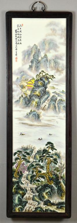 Large Chinese Painted Porcelain