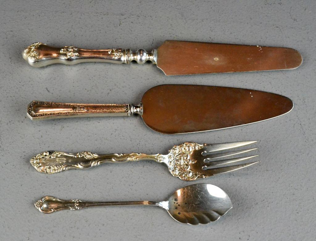 (4) Sterling Serving Pieces - Various