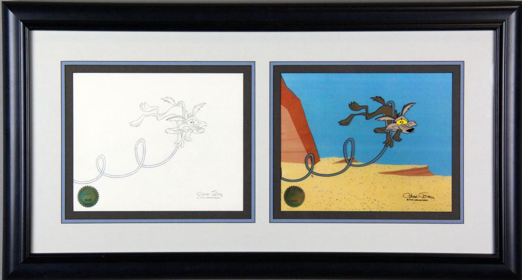 Signed Chuck Jones Animation Cell 1725b2