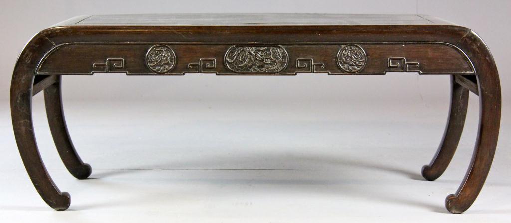 Chinese Qing Rosewood TableCarved 1725b5