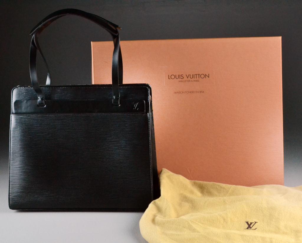 Louis Vuitton Black EPI Leather