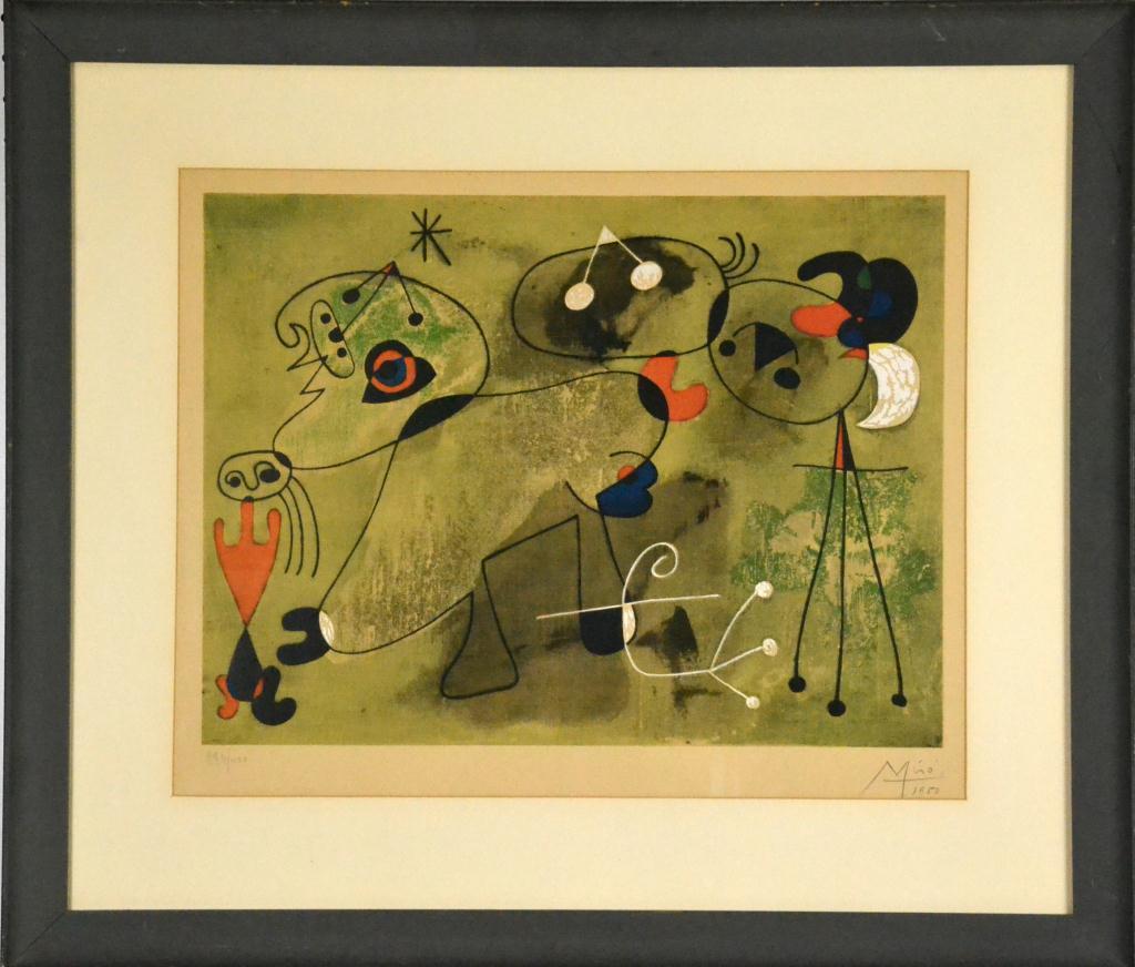 Joan Miro-Spanish (1893-1983)Titled