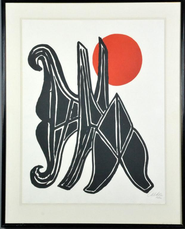 Alexander Calder LithographTitled 17264b