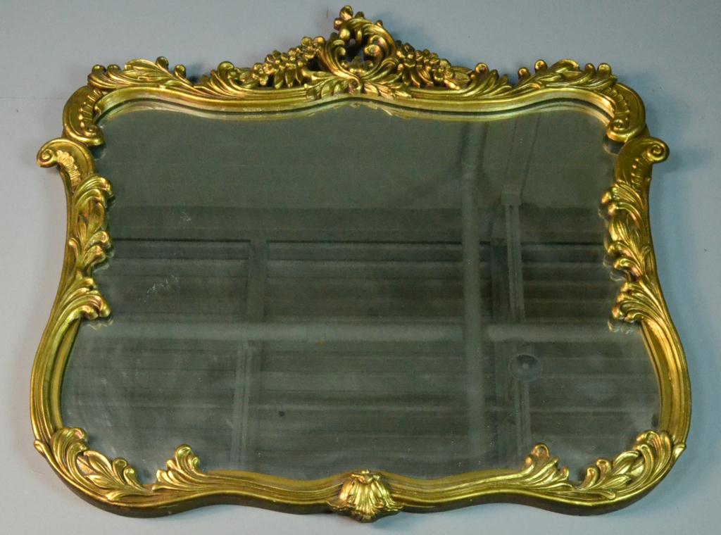 Gilt Wall MirrorHaving scroll and 172717