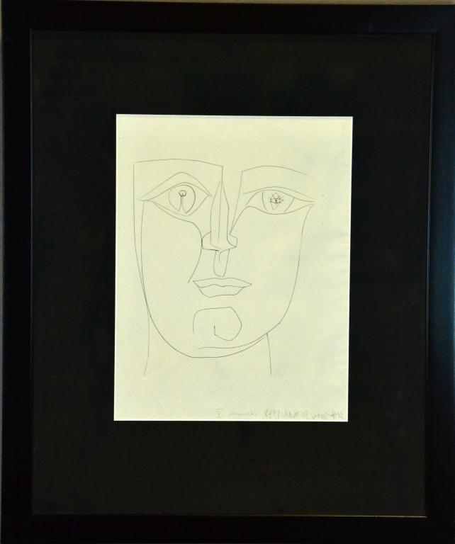 Pablo Picasso Etching On PaperFrom