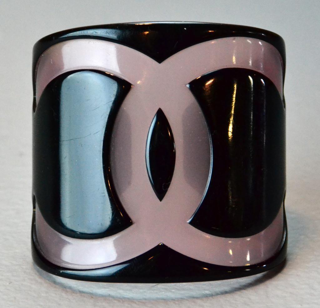 Chanel Bangle Cuff In Pink And 172759