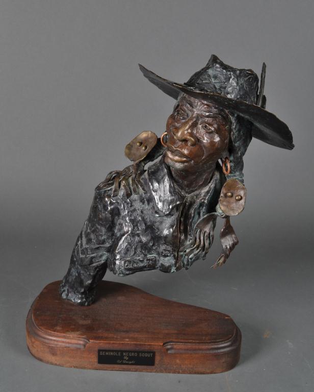 A Fine Ed Dwight Bronze SculptureTitled 1727d1