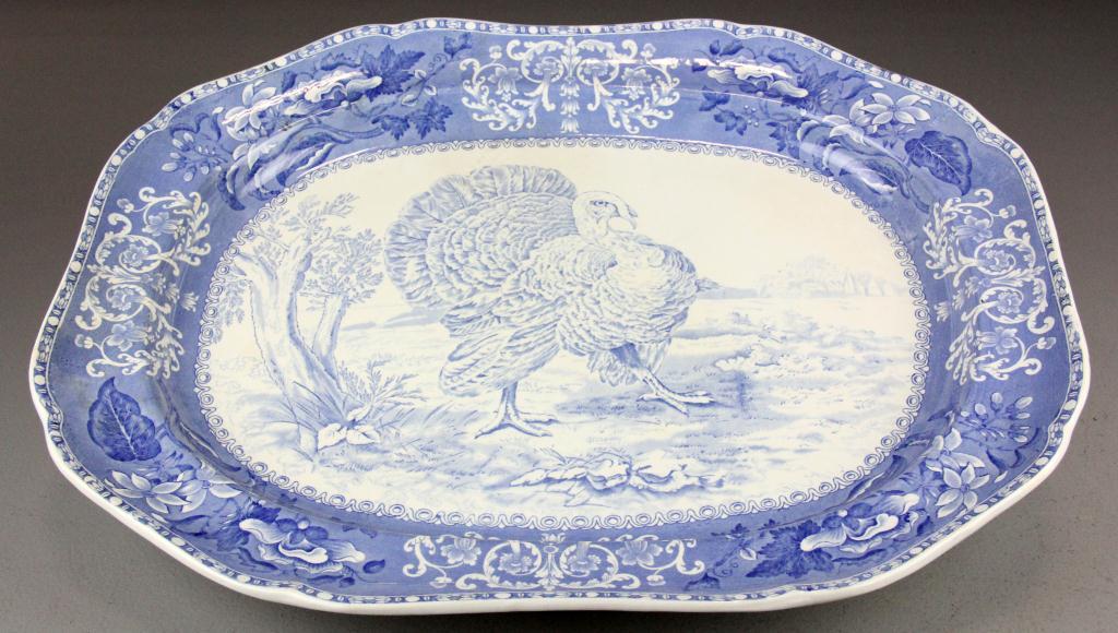 Massive Spode Porcelain Turkey 1727f3