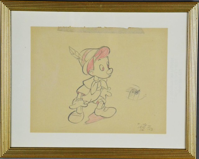 Walt Disney Studios Pinocchio Colored