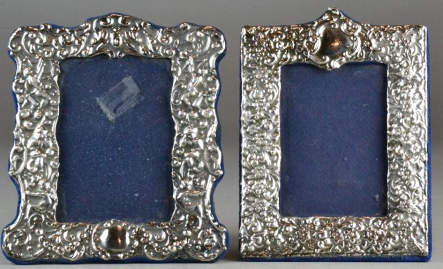  2 English Sterling Picture FramesEach 172889