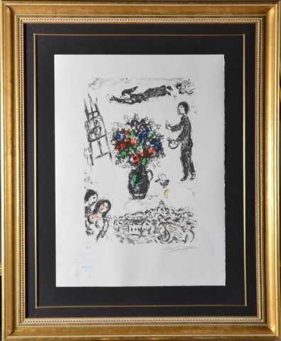 Copy of Marc Chagall LithographTitled 1728a0